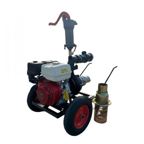 Motopompa de presiune DWP 390 H4 Honda GX390, 13 CP, 66 m³/h, 7.5 bari, aspiratie 4" - refulare 3" [1]