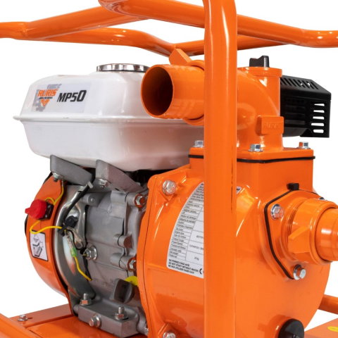 Motopompa RURIS MP50, 7 CP, 25 m³/h, furtun refulare 2" 20 m inclus, pentru irigatii si transfer apa [5]