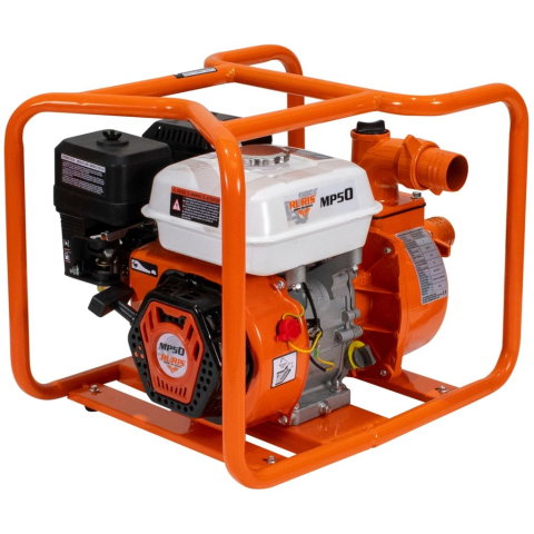 Motopompa RURIS MP50, 7 CP, 25 m³/h, furtun refulare 2" 20 m inclus, pentru irigatii si transfer apa [1]