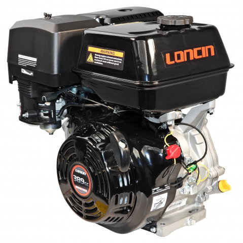 Motoare termice - Loncin G390F - Motor benzina 13CP, 389cc, 1C 4T OHV, ax pana