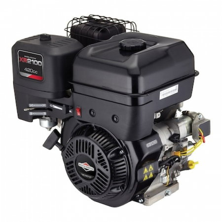 Motoare termice - Motor pe benzina profesional Briggs & Stratton XR 2100 - ax orizontal tip pana 14 CP, benzina, 420 cc pornire electrica
