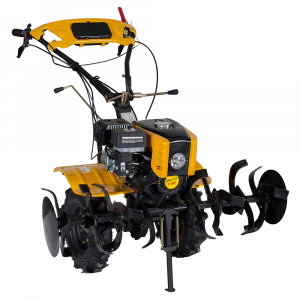 Motosape si motocultoare - ProGARDEN Campo 803 motocultor 7CP, 2+1 trepte, roti 4.00-10, 2+1+1 freze, benzina + plug bilonat [HS1000B]