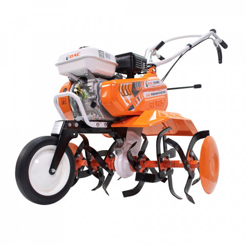 Motosapa Ruris DAC 7000ACC1, 7 CP, 2+1 trepte, latime lucru 56-83 cm + roti cauciuc 4.00-8 + rarita ajustabila + roti metalice 350 [1]