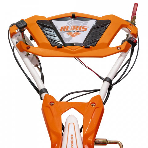 Motosapatoare RURIS 1001KSD + roti cauciuc 5.00-12+plug reversibil rev2+roti metalice 500 11 CP [6]