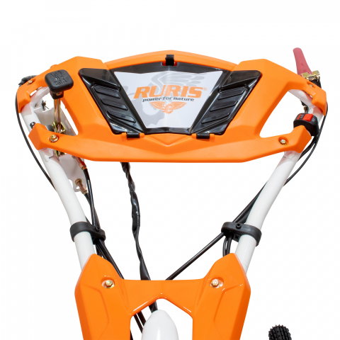 Motosapatoare RURIS 1300 KS + roti cauciuc 5.00-12+plug reversibil rev2+roti metalice 500 13 CP [8]