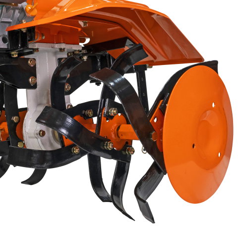 Motosapa RURIS 651KSD Diesel 6 CP cu rarita, roti metalice 400 si roti 4.00-8 [4]