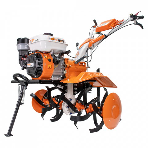 Motosapatoare RURIS 731ACC1 8,5 CP + roti cauciuc 5.00-8+rarita+plug+adaptor+dispozitiv scos cartofi+roti metalice 400 fara manicot+cultivator [8]