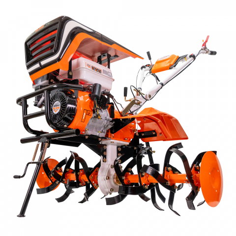 Motosapatoare RURIS 915ACC + roti cauciuc 5.00-12 + rarita+plug reversibil rev2 + roti metalice 500 15 CP [1]