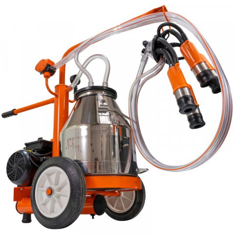 Mulgatoare RURIS Fagaras Lact 602 550 W, 1 post, bidon 30l inox [3]