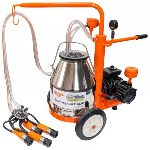 Mulgatoare RURIS Fagaras Lact 602 550 W, 1 post, bidon 30l inox [2]