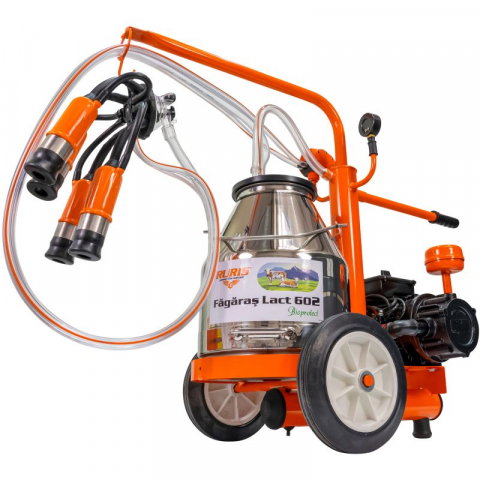Mulgatoare RURIS Fagaras Lact 602 550 W, 1 post, bidon 30l inox [1]