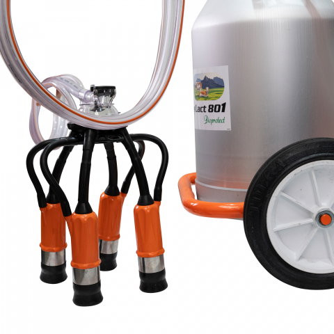 Mulgatoare RURIS Fagaras Lact 801 550 W, 2 posturi, bidon 40l aluminiu [3]