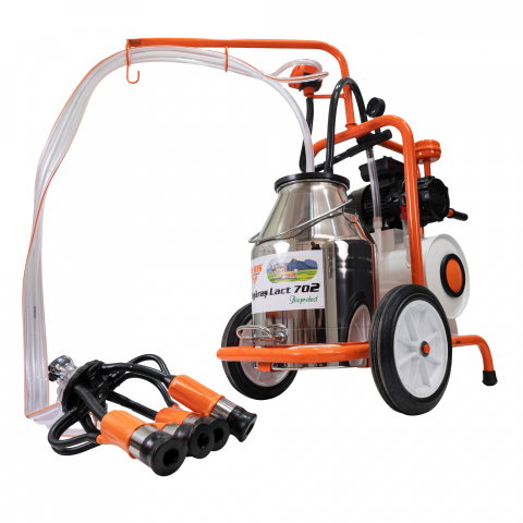 Mulgatoare RURIS Fagaras Lact 702 550 W, 1 post, bidon 30l inox [3]