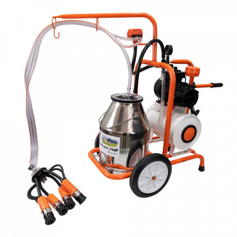 Mulgatoare RURIS Fagaras Lact 702 550 W, 1 post, bidon 30l inox [2]