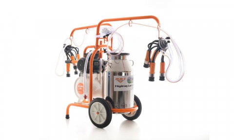 Mulgatoare RURIS Fagaras Lact 802 550 W, 2 posturi, bidon 40l aluminiu [3]