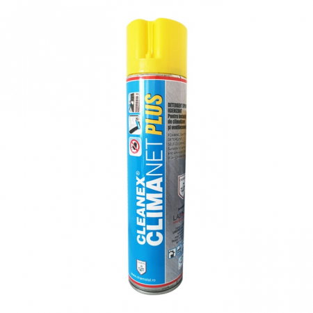Incalzire si climatizare - CLEANEX CLIMANET PLUS - Spray detergent spumogen pentru curatarea aparatului de aer conditionat