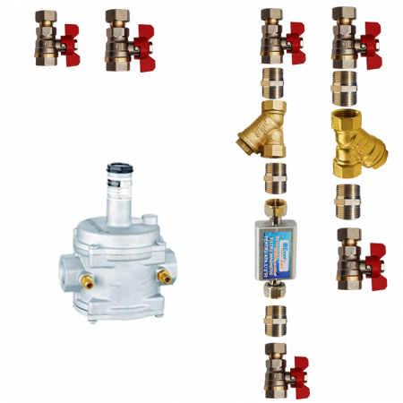 Incalzire si climatizare - Pachet instalare centrala termica pe gaz, acm instant