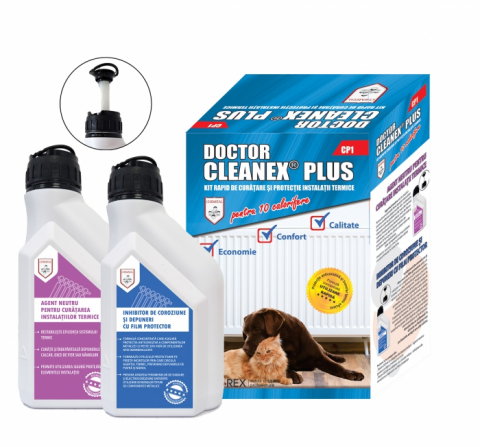 Incalzire si climatizare - Pachet intretinere instalatie incalzire cu calorifere Doctor Cleanex