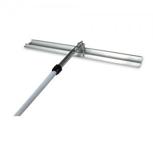 Utilaje pentru constructii - Pachet Lama nivelator beton 1500mm Masalta AB15 cu Maner extensibil, 2.4m-4.8m Masalta H076