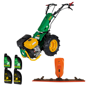 Motosape si motocultoare - Pachet promotional Motocultor multifunctional Progarden BT330/G177 + Bara cosire mobila Progarden 120cm + ulei motor si transmisie