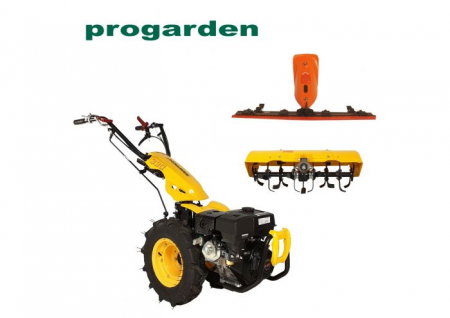 Pachet promotional Motocultor multifunctional Progarden BT330/G177 + Freza tractata Progarden BT-X65 + bara cosire 1200mm, ulei motor si transmisie [1]