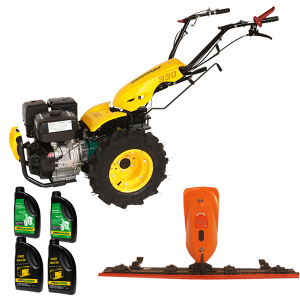 Motosape si motocultoare - Pachet promotional Motocultor multifunctional Progarden Campo U14 + Bara cosire mobila Progarden 120cm + ulei motor si transmisie