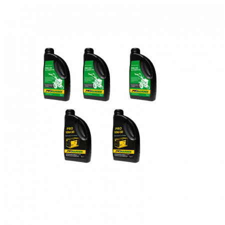 Accesorii utilaje agricole - Pachet ulei motor si ulei transmisie pentru motosape Progarden 18 CP