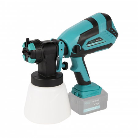 Echipamente platforma cu acumulator unic Detoolz FLEXI POWER - Pistol vopsit Detoolz DZ-SE230 18V 600ml/min rezervor 1000ml