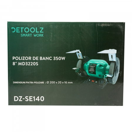 Polizor de banc Detoolz DZ-SE140 350W 8" MD3220S [2]
