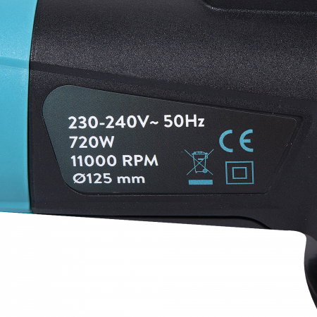 Polizor unghiular 720W 125 on/off lateral [2]