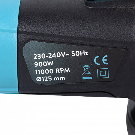 Polizor unghiular Detoolz DZ-SE150 900W 125 on/off lateral [2]