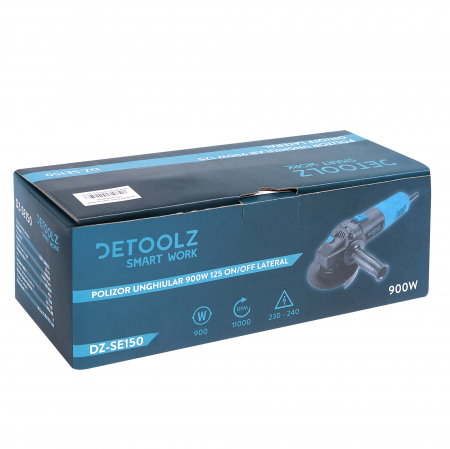 Polizor unghiular Detoolz DZ-SE150 900W 125 on/off lateral [4]