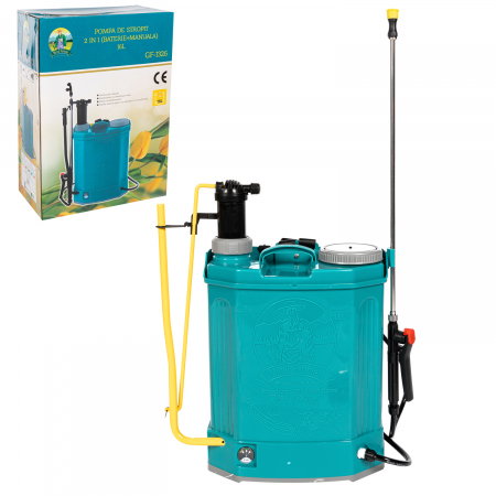 Pompa de stropit 2 in 1 (acumulator+ manuala) 16L  [3]
