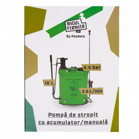 Pompa de stropit 2 in 1 ( acumulator si manuala), MF, Pandora 16L [3]