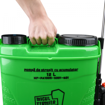 Pompa de stropit cu acumulator Micul Fermier 12L [7]