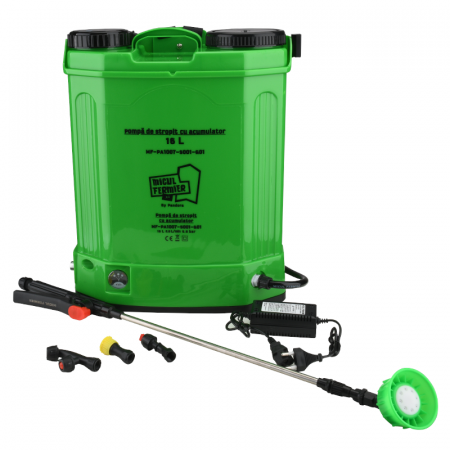 Atomizoare si pulverizatoare - Pompa de stropit cu acumulator Micul Fermier 16L