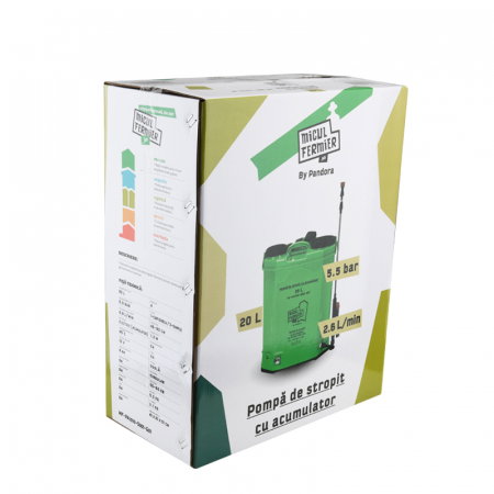 Pompa de stropit cu acumulator Micul Fermier 20L [7]