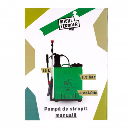 Pompa de stropit manuala, Micul Fermier 12L [12]