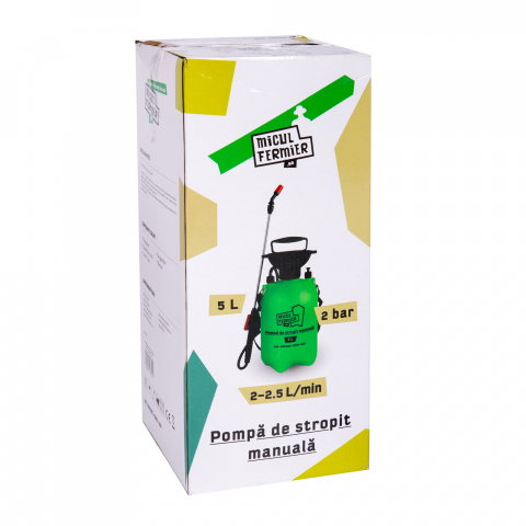 Pompa de stropit manuala, Micul Fermier 5L [1]