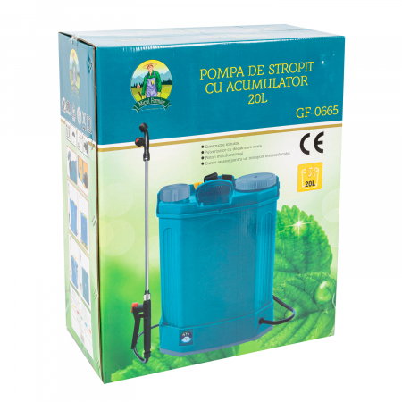 Pompa stropit cu acumulator Micul Fermier GF-0665 20L [3]