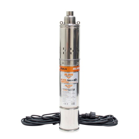Pompe submersibile - Pompa submersibila de adancime RURIS Aqua 40, 750W, 100m refulare, 1.8 m³/h, tip surub