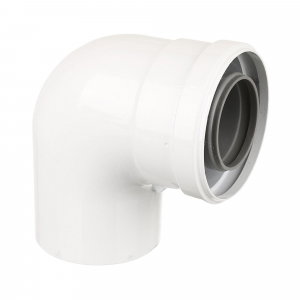 Incalzire si climatizare - Cot 90 grade 60/100 pentru centralele conventionale