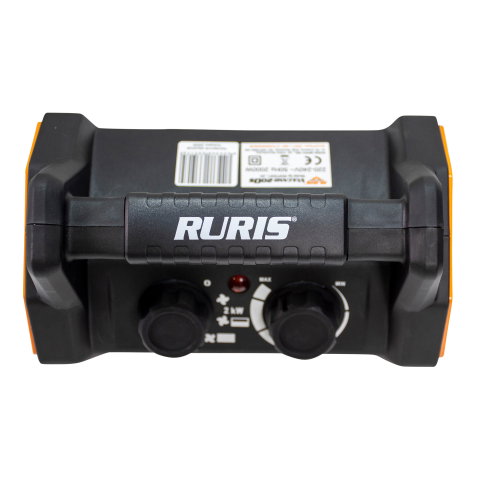 Aeroterma electrica RURIS Vulcano 200S, 2000 W, 3 trepte, 230V [3]