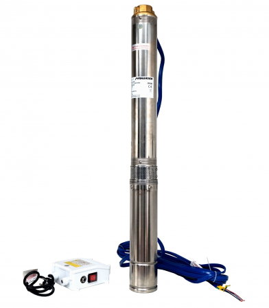 Pompe submersibile - ProGARDEN 4STM6-11 Pompa submersibila 1.5", 1.1kW, apa curata, 100L/min, 77m, 11 etaje, bobinaj cupru