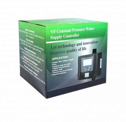 ProGARDEN AquaMatic 750 Controler VFD 20-50Hz, 0.75kW, 1x230V-in, 1x230V-out, compact, LED [3]
