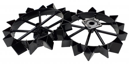 ProGARDEN BT-2R set 2 roti metalice 450x30x75mm, accesoriu BT330/U9/U14 [1]