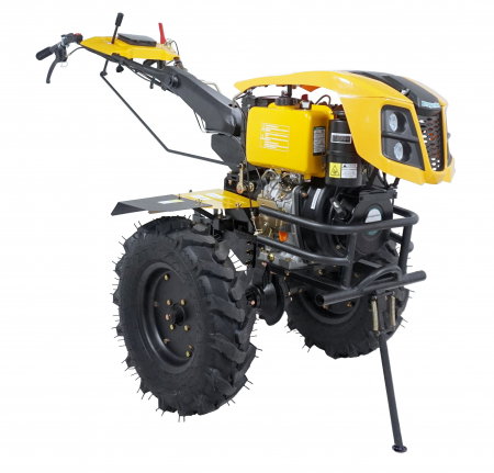 Motosape si motocultoare - Motocultor ProGARDEN Campo 1273 Alpine,4560000060 motocultor 12CP, 2+1, roti 6.00-12, diesel, EU V, pornire electrica, 2 prize putere