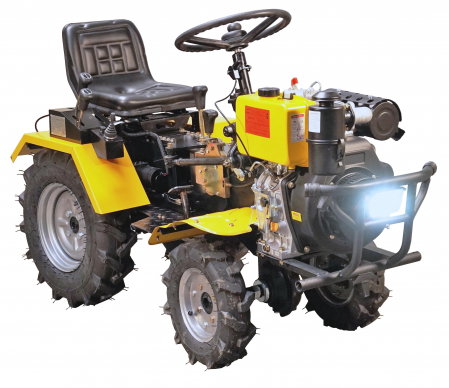 Motosape si motocultoare - Mini tractor ProGARDEN Campo T12609 45600S12609 4x4, 12CP, diesel, ridicare hidraulica spate