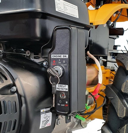 ProGARDEN Campo U14E motocultor multifunctional 14CP cu pornire electrica, diferential, benzina, euro5, 3+2 viteze, reductor, 51300BT330G190E [BT330/G190] [7]