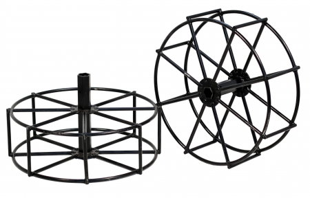 Accesorii utilaje agricole - ProGARDEN Set roti metalice 500x170, manicot cu flanse, hex 23mm pentru minitractor Campo T